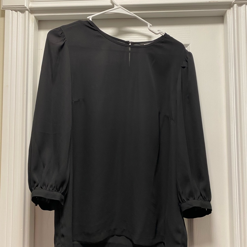 Black express dress shirt